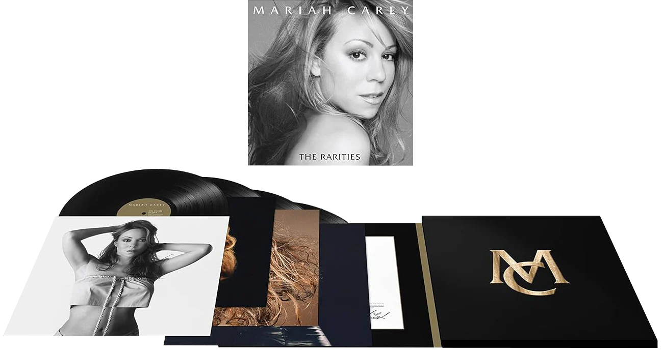 Mariah Carrey - "The Rarities" 4LP Set Black Vinyl
