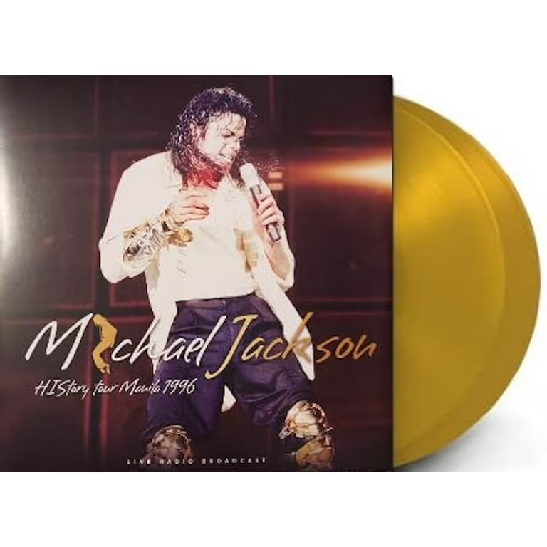 Michael Jackson - "HIStory Tour Manila 1996" Limited Edition 2LP Gold Vinyl