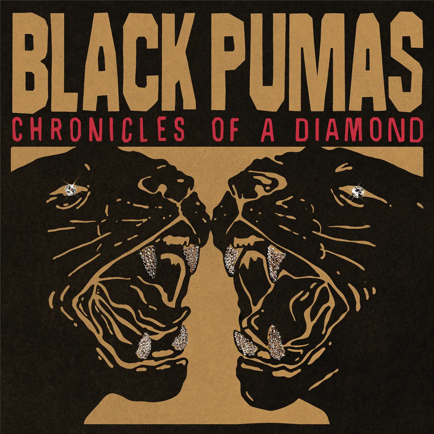Black Pumas - "Chronicles of a Diamond" VMP Exclusive Limited Edition Gold & Cream Vinyl