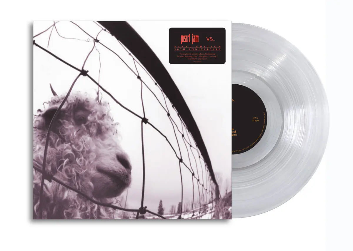 Pearl Jam Vs: 30th Anniversary Edition Clear Vinyl