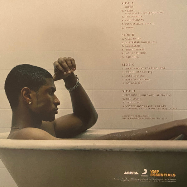 Usher - "Confessions" VMP Exclusive 2LP Golden Nugget Vinyl