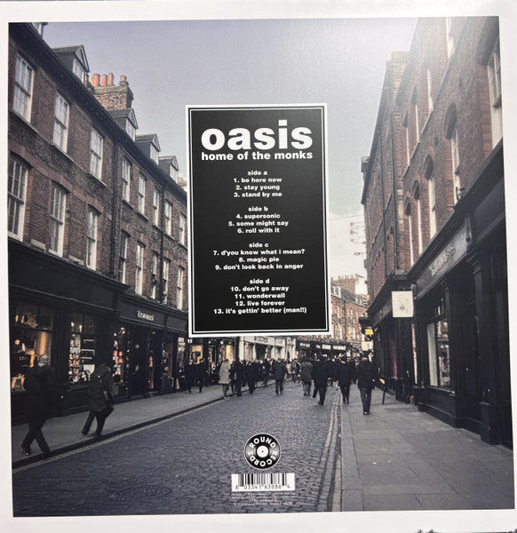 Oasis - "Home Of The Monks" Limited Edition Clear Transparent 2LP Vinyl
