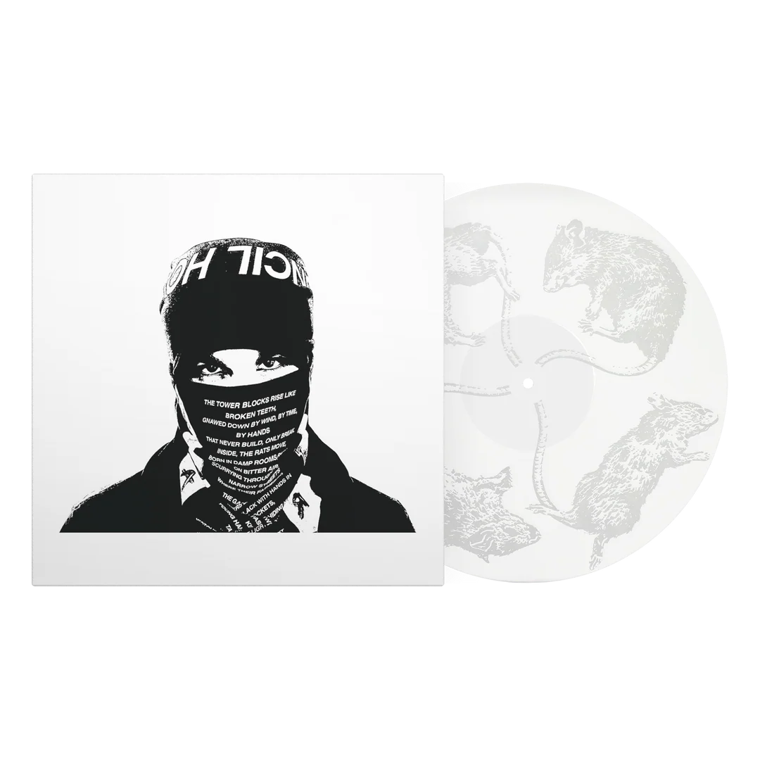 EsDeeKid REBEL WHITE ETCHED VINYL