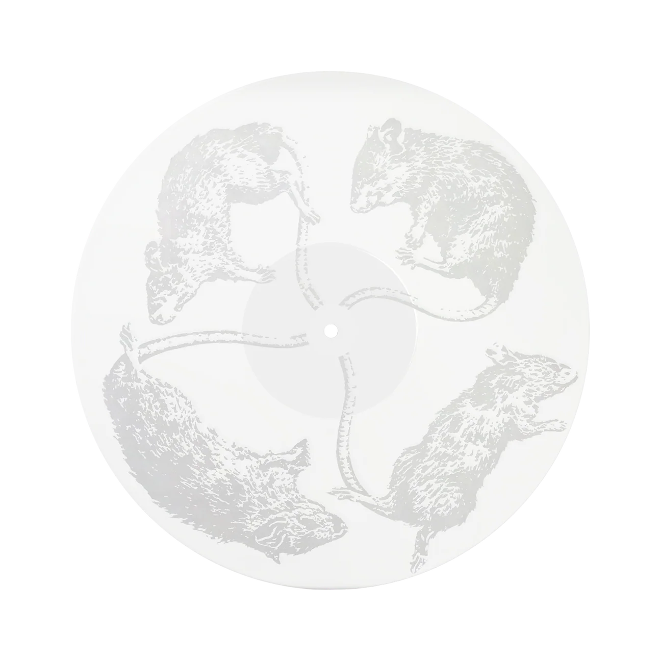 EsDeeKid REBEL WHITE ETCHED VINYL