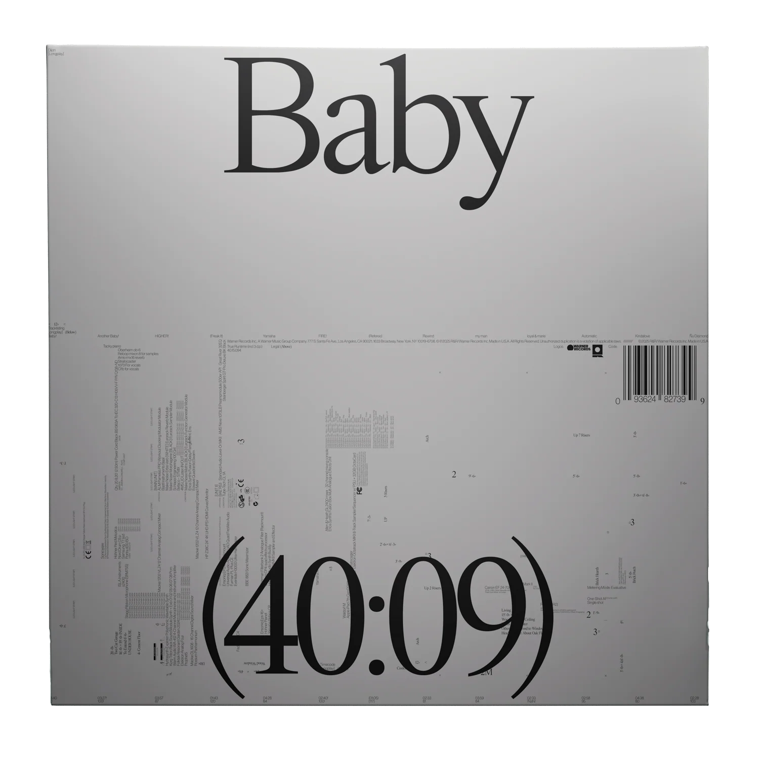 Dijon - "Baby" UO Exclusive Opaque Grey Vinyl