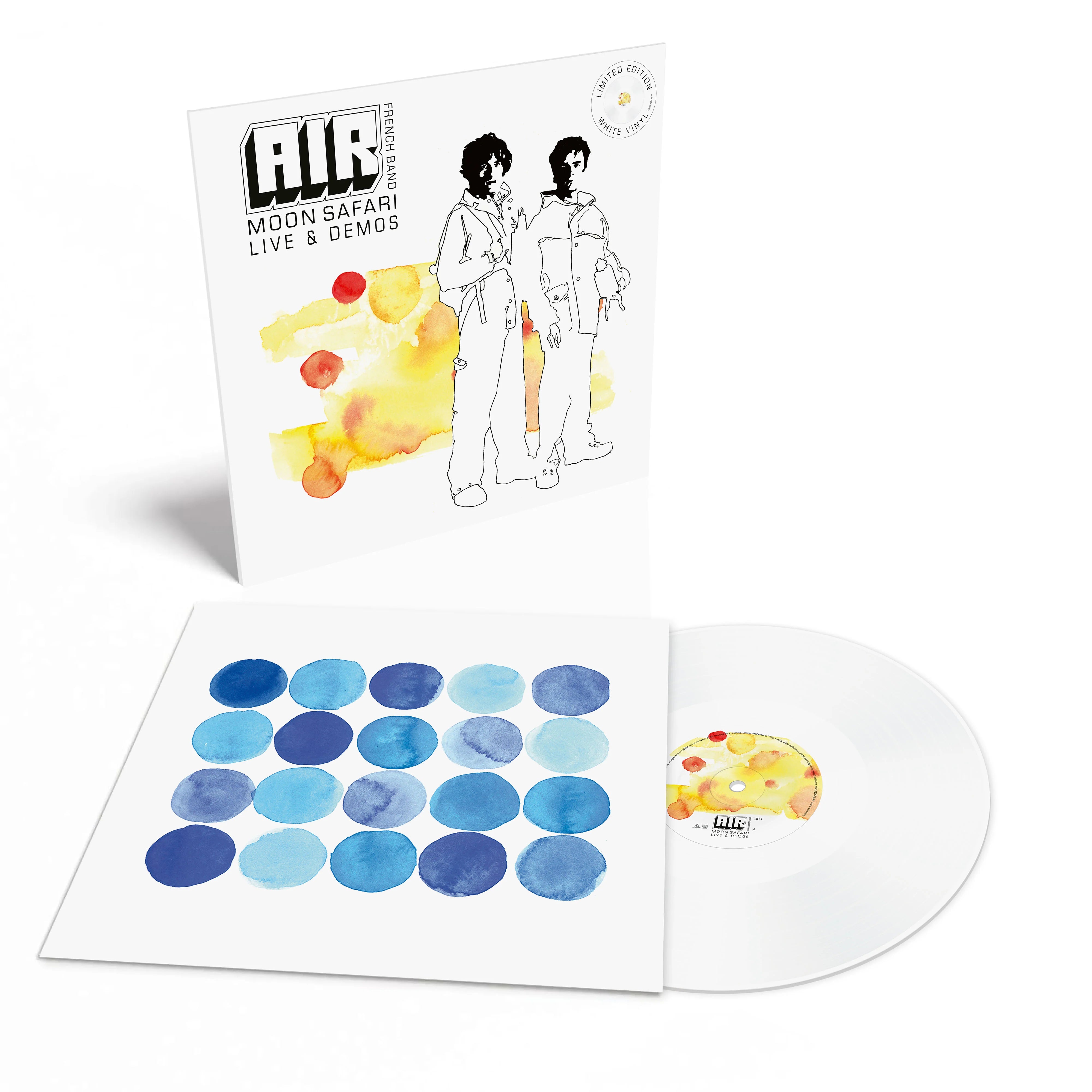AIR - Moon Safari Live & Demos Record Store Day 2025 White Vinyl Edition