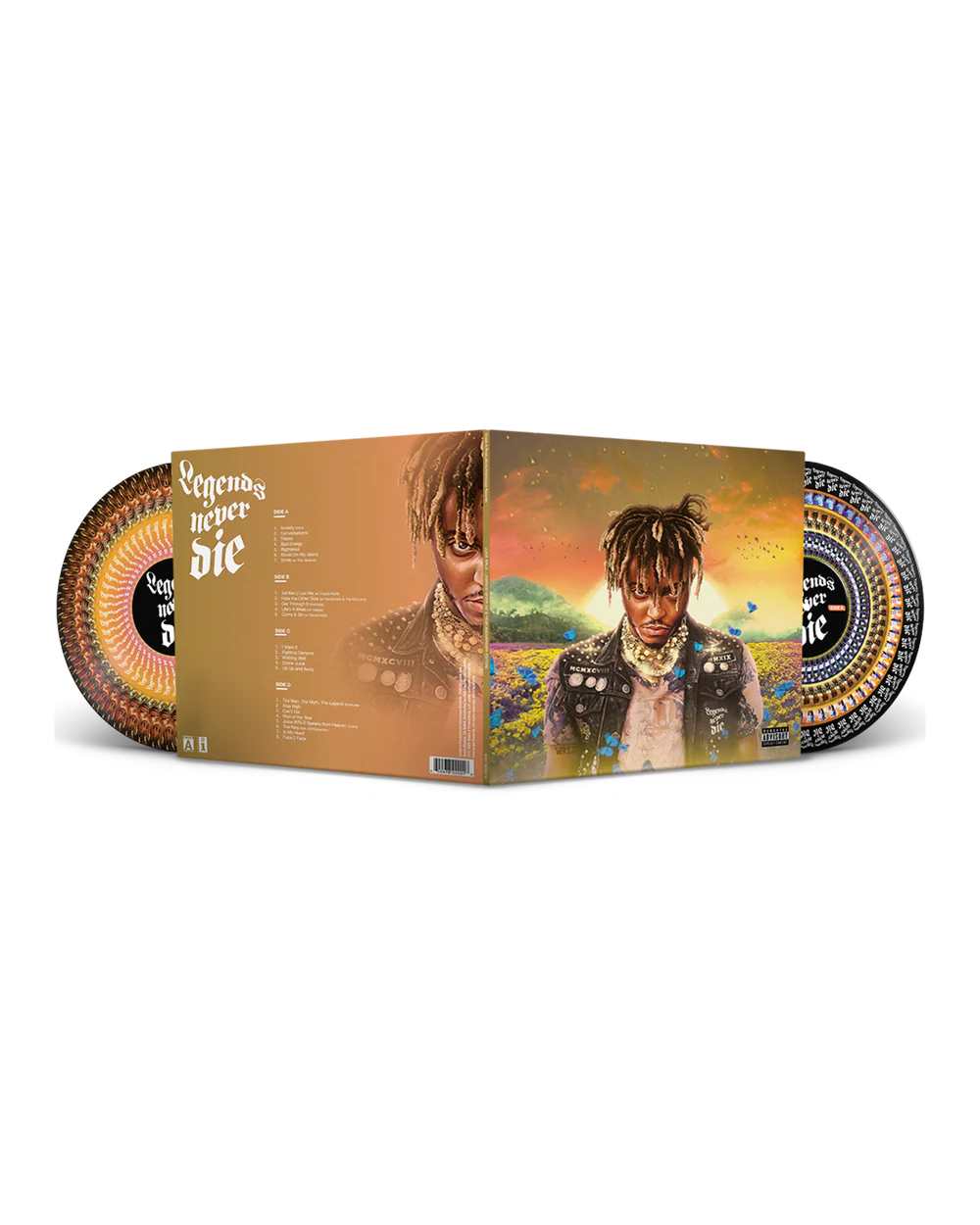 Juice WRLD - "Legends Never Die" 5 Year Anniversary Zoetrope Exclusive 2LP Vinyl