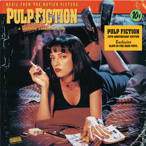 Pulp Fiction (Music From The Motion Picture) - 30th Anniversary Glow-In-The-Dark Vinyl