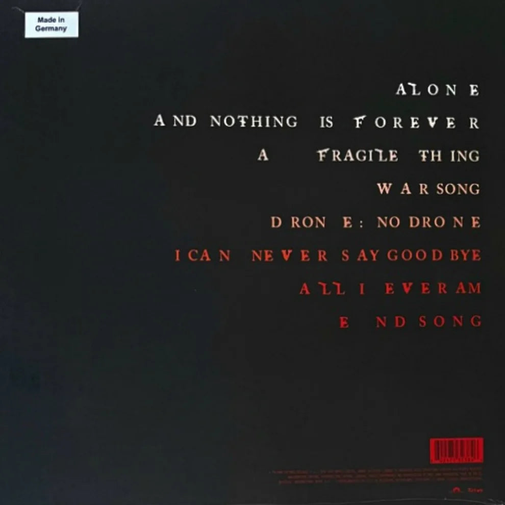 The Cure - "Songs Of A Lost World" Limited Edition "Blood Red Moon" Edition Vinyl