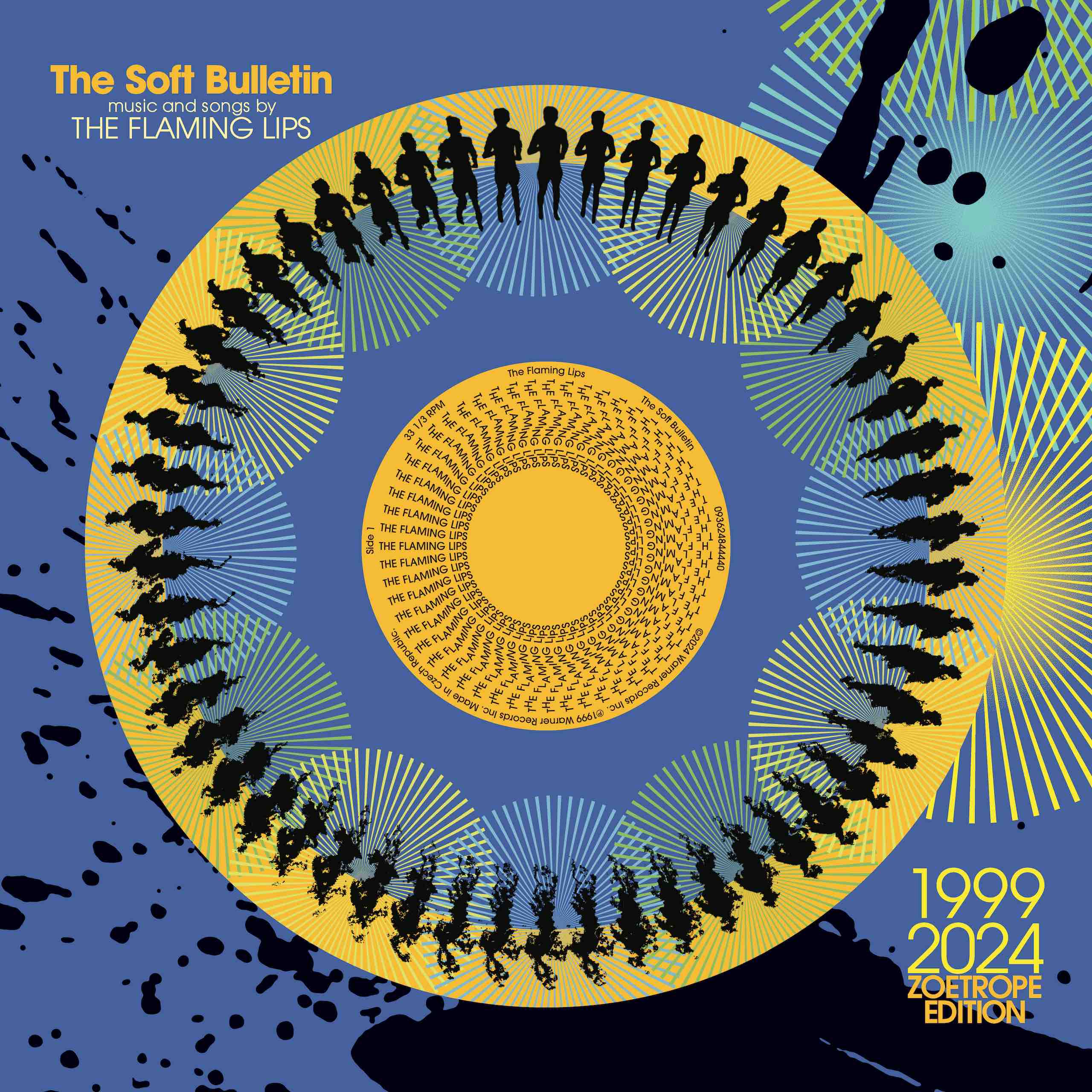 The Flaming Lips The Soft Bulletin (Indie Exclusive Zoetropic Pic Disc) Vinyl 2LP