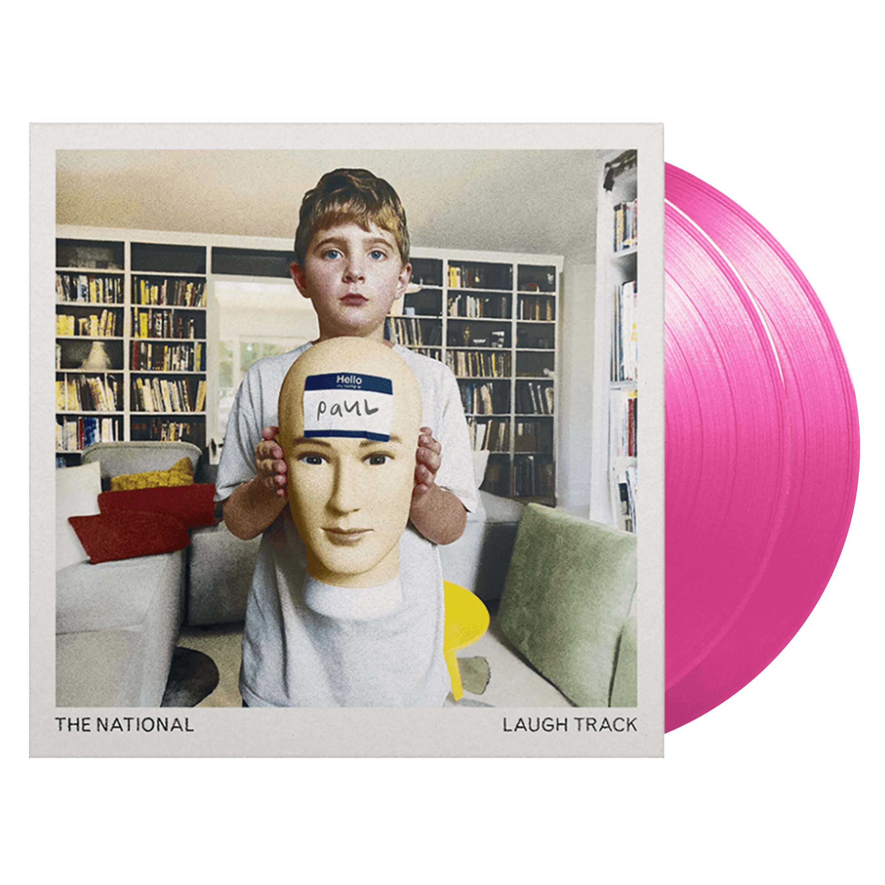 The National - "Laugh Track" 2LP Limited Edition Pink Vinyl