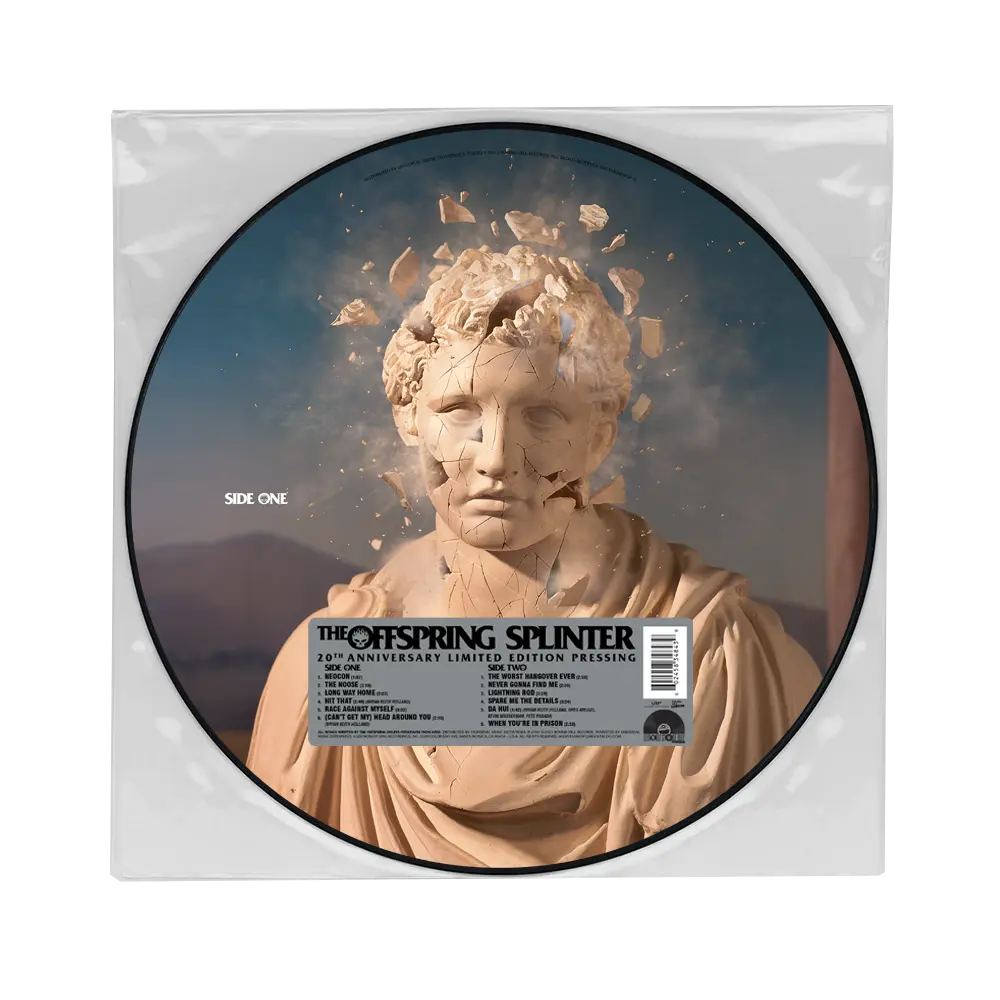 The Offspring Splinter Picture Disc RSD 2024 20th Anniversary