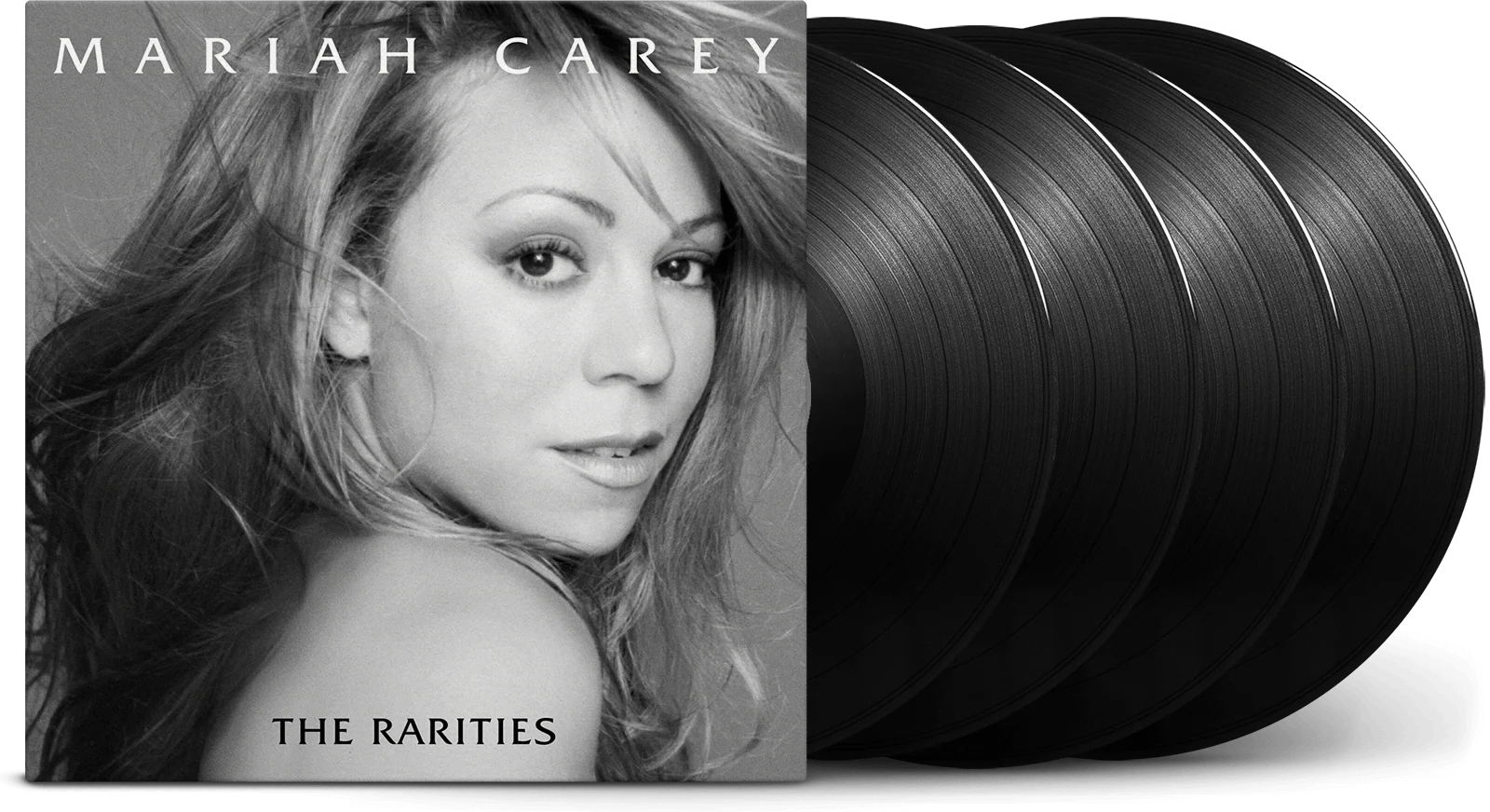 Mariah Carrey - "The Rarities" 4LP Set Black Vinyl