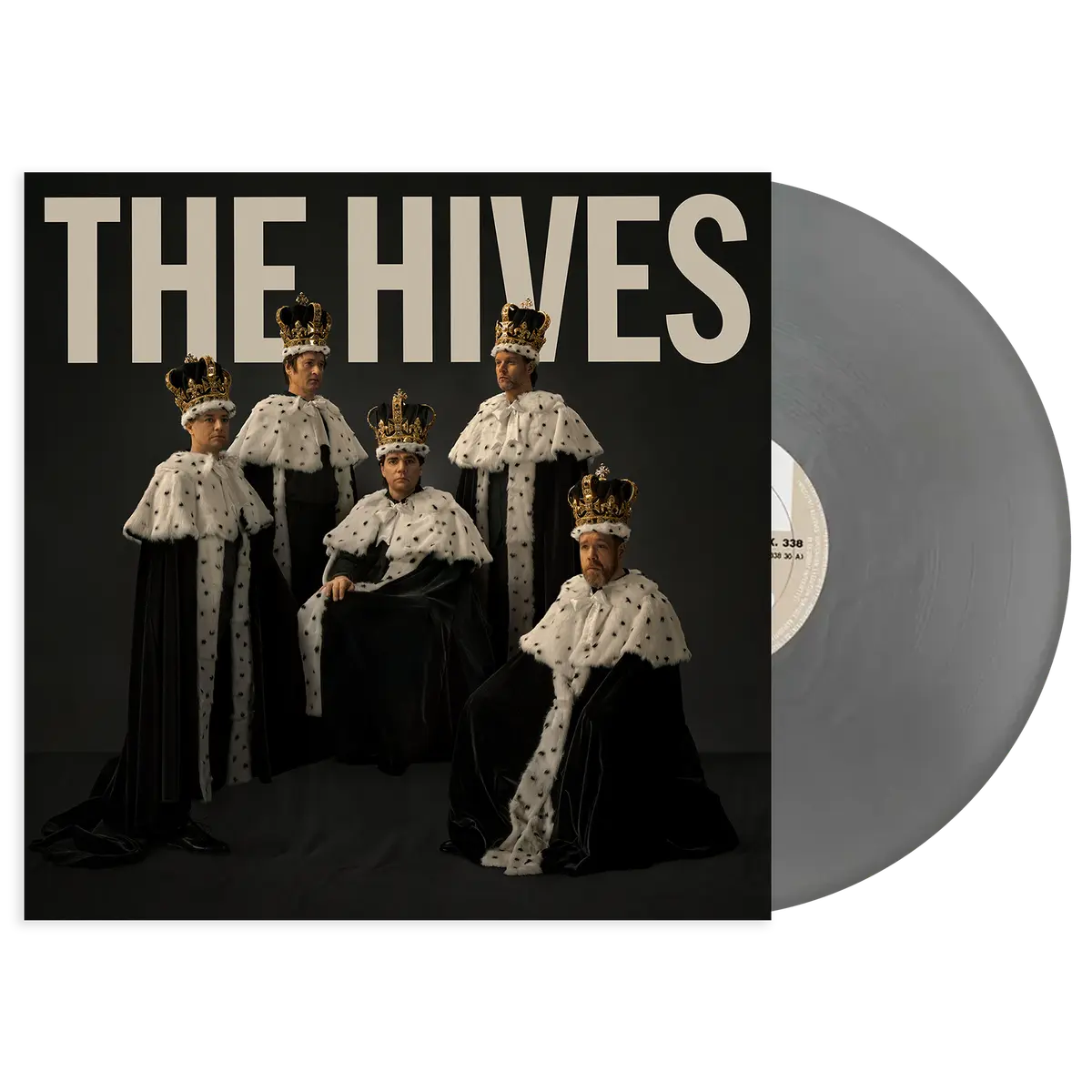 The Hives - "The Hives Forever Forever The Hives" - LP Silver Vinyl - Rough Trade Exclusive