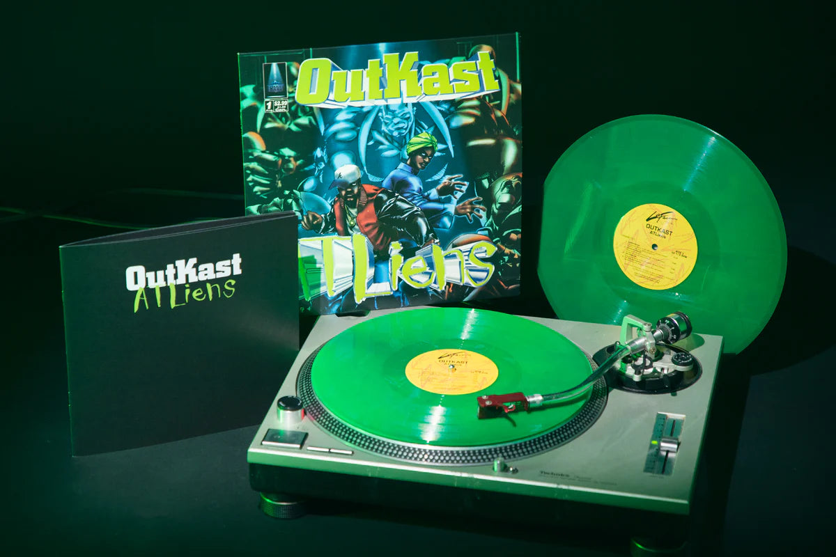 OutKast ‎– ATLiens Exclusive VMP Club Hip Hop Green Colored Vinyl 2LP