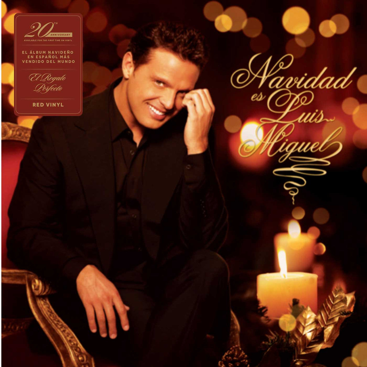 Luis Miguel Navidades (20th Anniversary) LP (Red Vinyl)