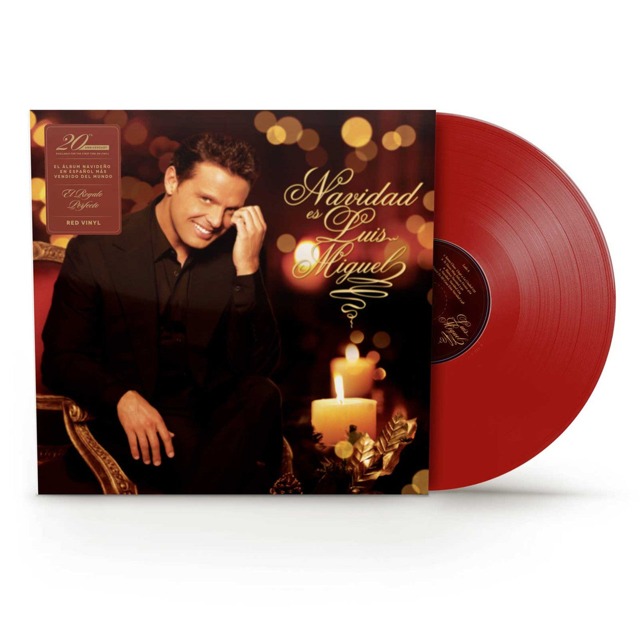 Luis Miguel Navidades (20th Anniversary) LP (Red Vinyl)