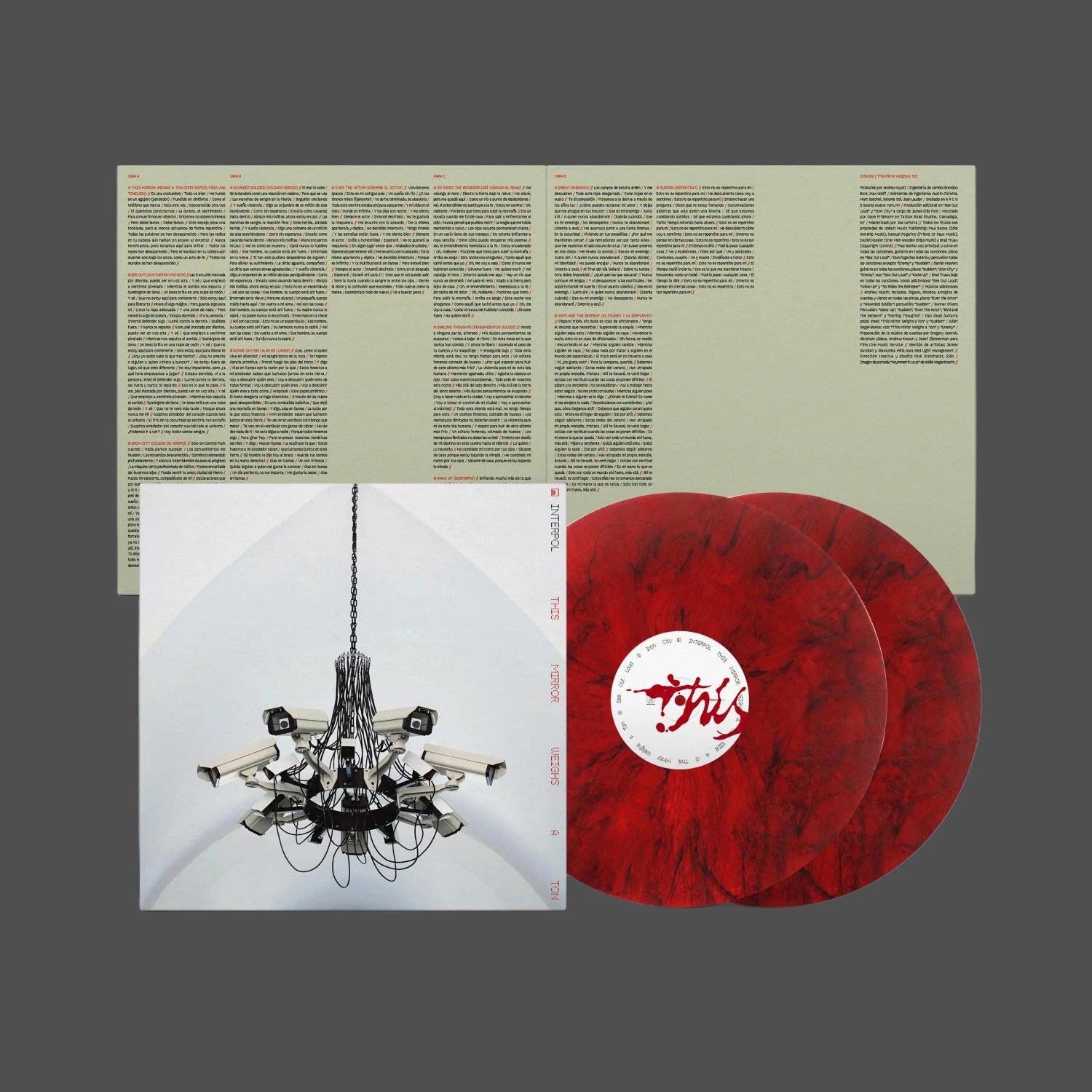 Interpol - This Mirror Weighs A Ton LP - Spanish Version
