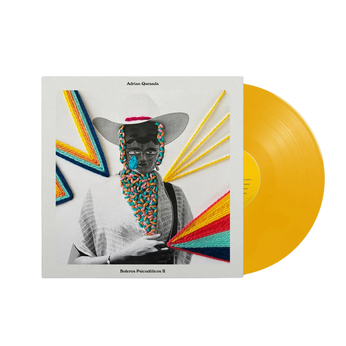 Adrián Quesada - “Boleros Psicodélicos II” Yellow Vinyl