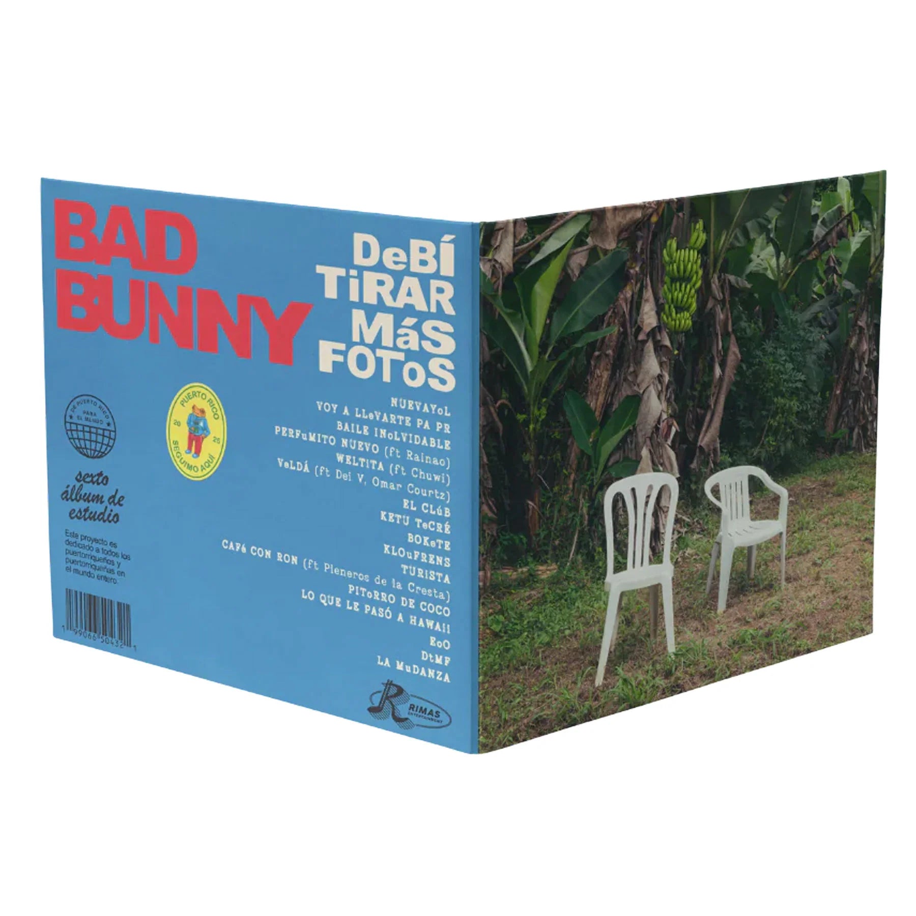 Bad Bunny DeBÍ TiRAR MáS FOToS Double Vinyl Red Vinyl Exclusive Edition
