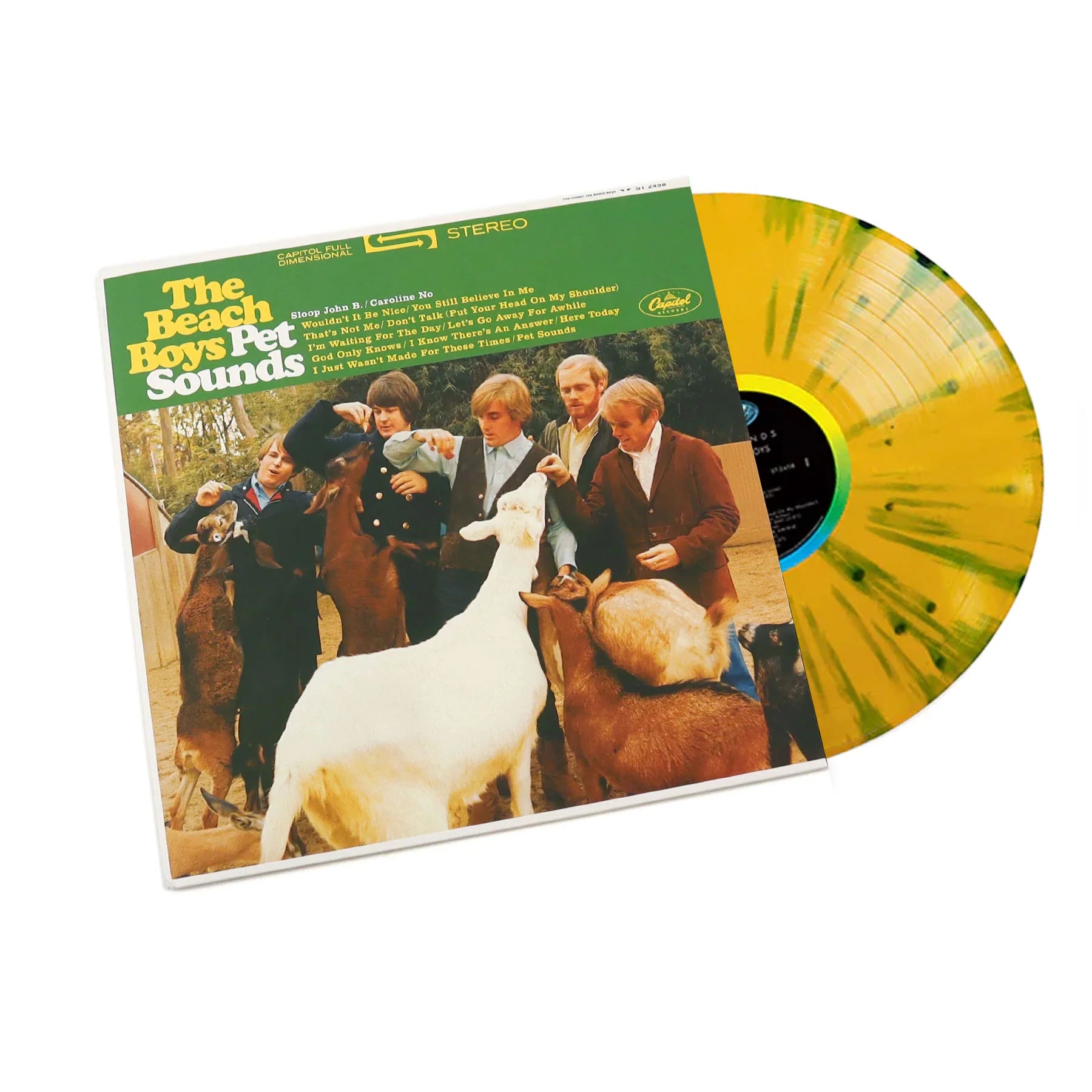 The Beach Boys Pet Sounds (Splatter Colored Vinyl) Vinyl LP