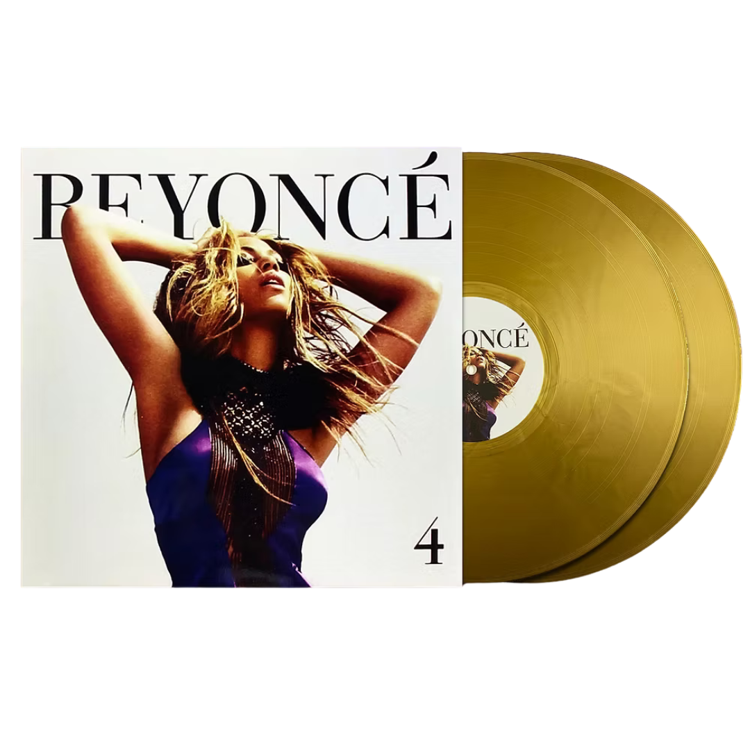 BEYONCE 4 2xLP(Gold Coloured Vinyls) with 6 Bonus Tracks