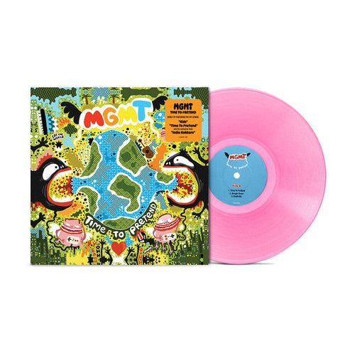 MGMT - 'Time to Pretend' EP (Pink Vinyl)
