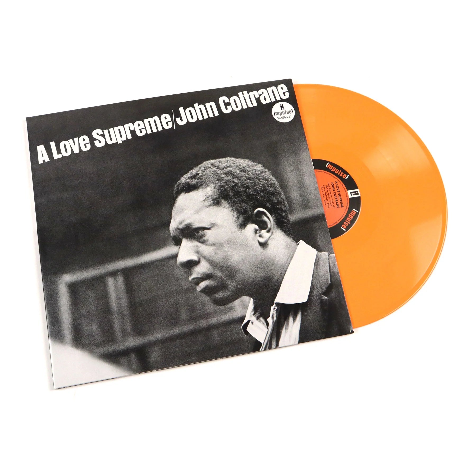 John Coltrane A Love Supreme (Orange Colored Vinyl) Vinyl LP