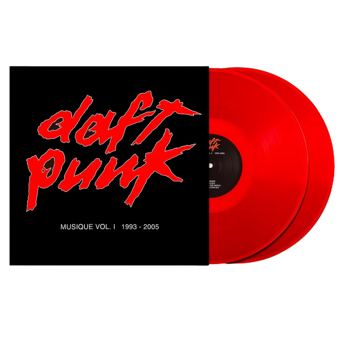 DAFT PUNK Musique Vol. 1 1993-2005 2xLP (Red Translucent Coloured Vinyls) Bootleg