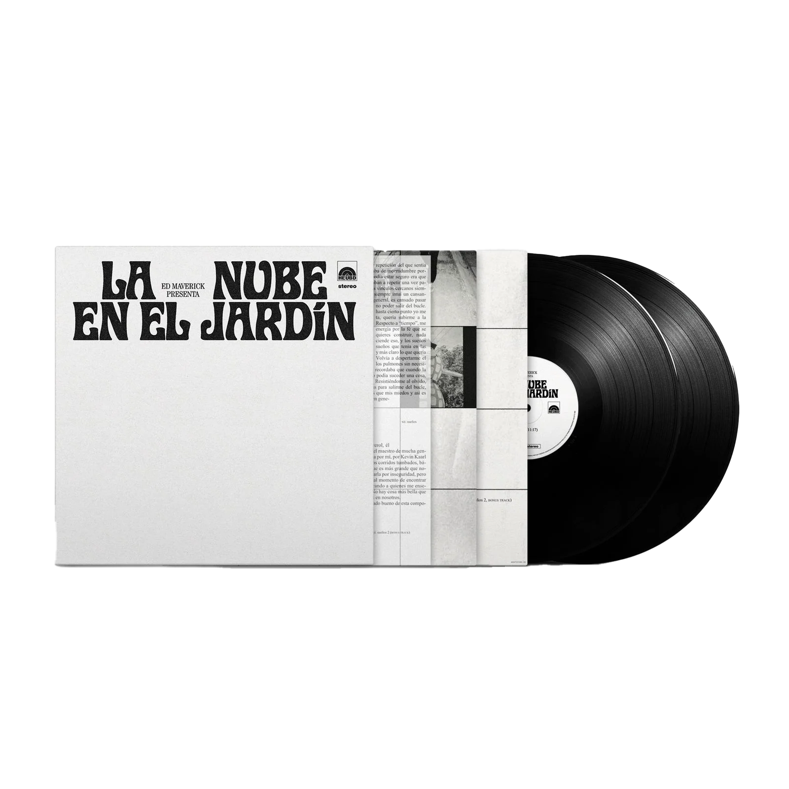 Ed Maverick - "La Nube en El Jardín" 2LP Black Vinyl