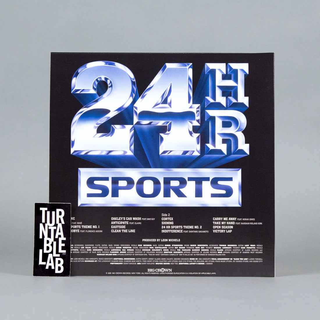 El Michels Affair - "24 Hr Sports" Turntable Lab Exclusive Limited Edition Clear Blue Water Vinyl