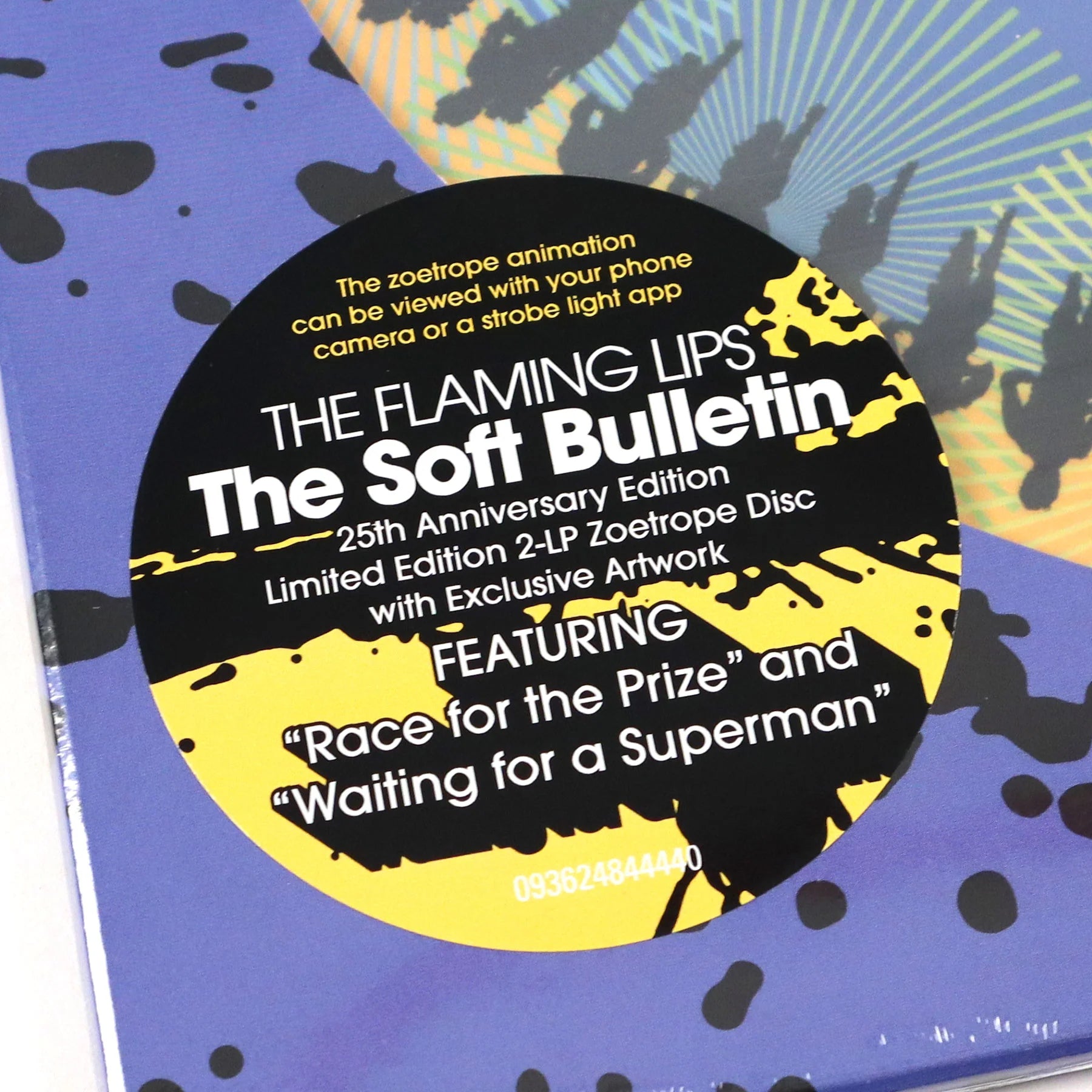 The Flaming Lips The Soft Bulletin (Indie Exclusive Zoetropic Pic Disc) Vinyl 2LP
