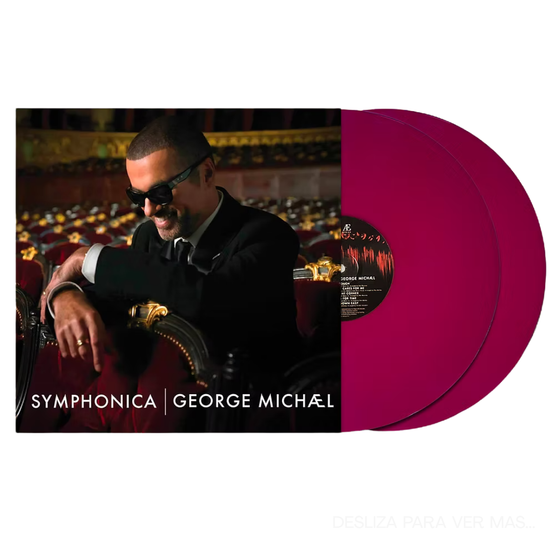 GEORGE MICHAEL Symphonica 2xLP (Purple Coloured Vinyls) Gatefold Cover
