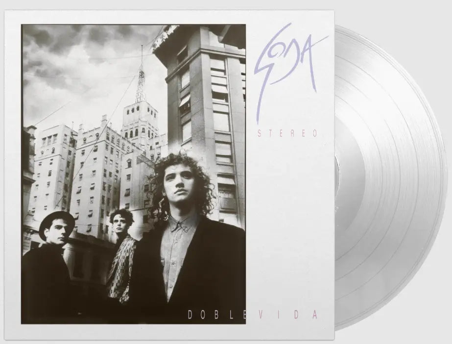 Soda Stereo Doble Vida LP - Crystal Clear
