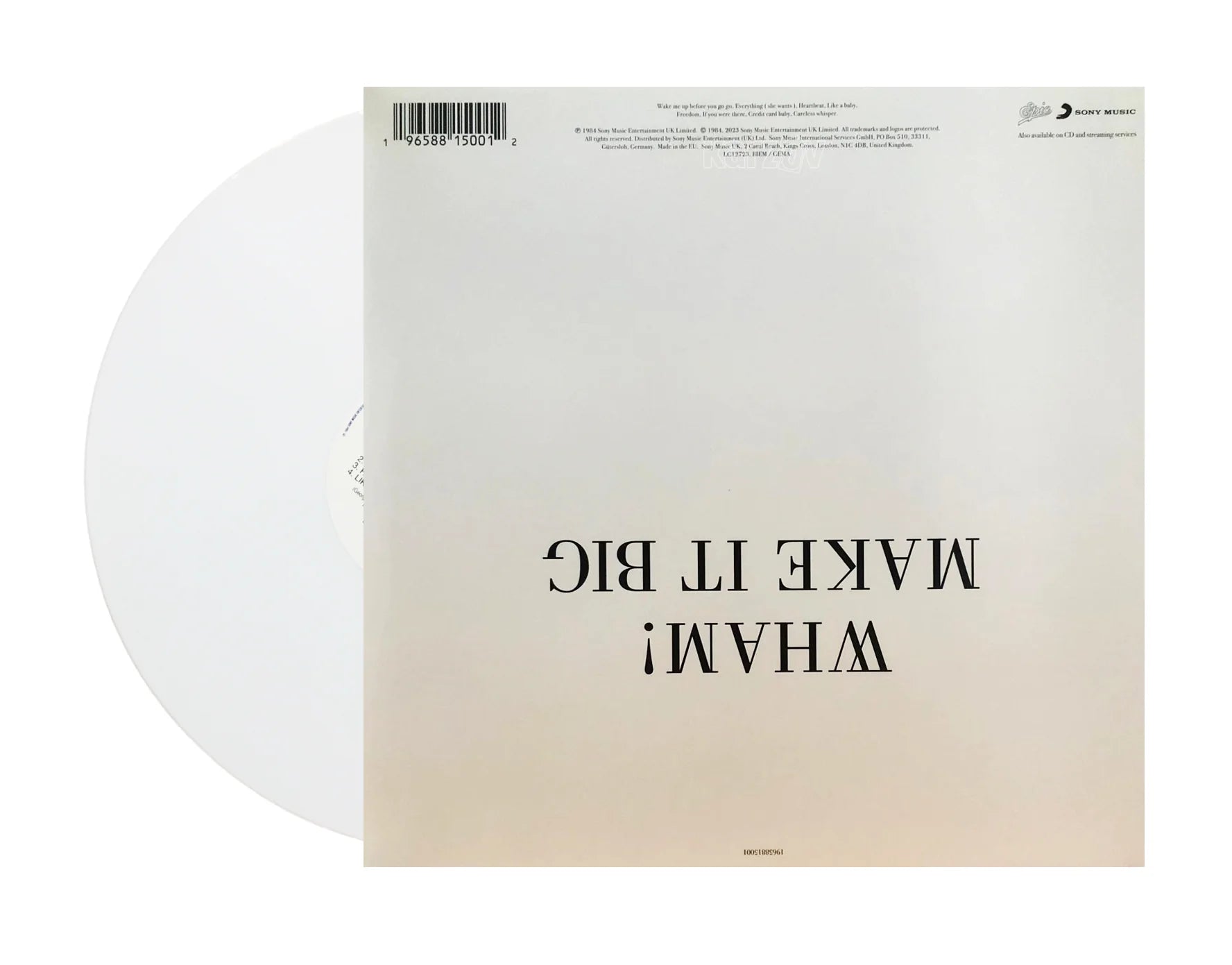 Wham! - "Make It Big" Limited Edition White Vinyl