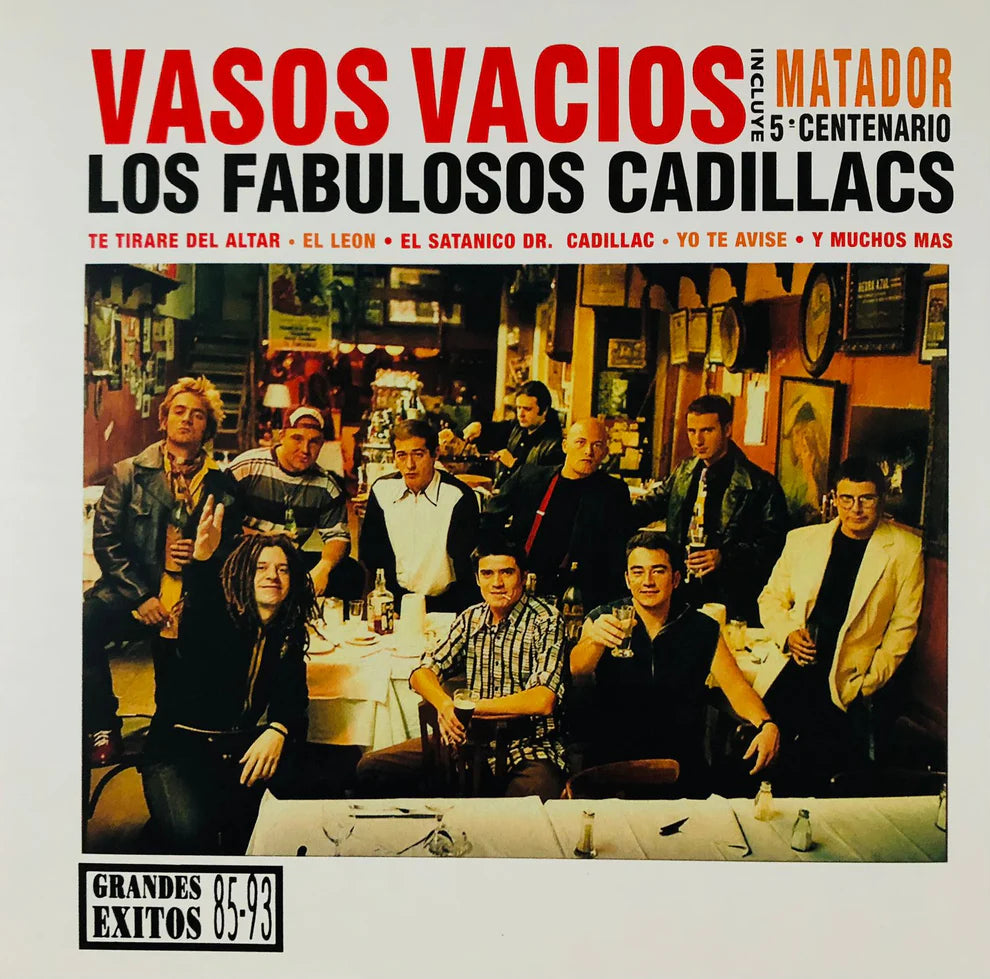 Los Fabulosos Cadillacs Vasos Vacios Rojo Red 2 Lp
