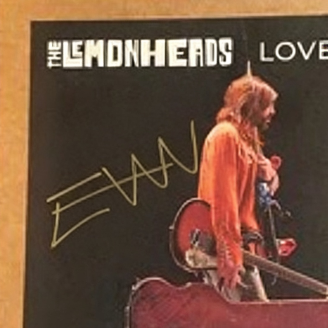 The Lemonheads - "Love Chant" Rough Trade Exclusive Blue Vinyl + Signed Art Print