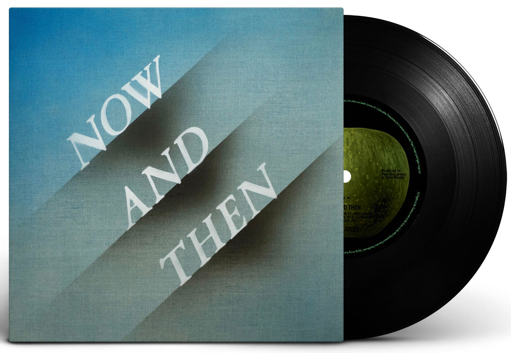 The Beatles Now and Then 12" Single Black Vinyl