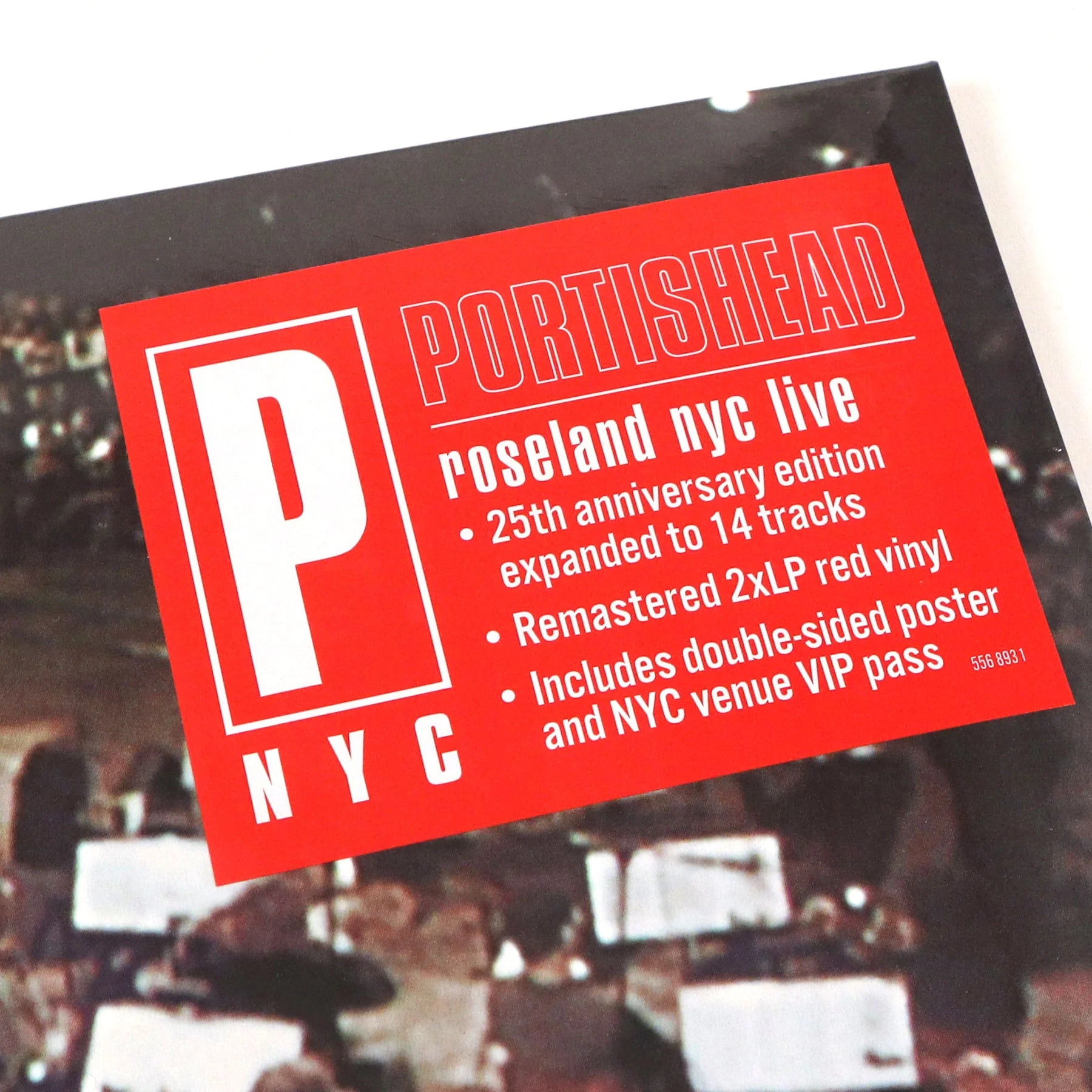 Portishead Roseland Nyc Live 25th Anniversary Edition Remastered 2023 Red Vinyl Edition