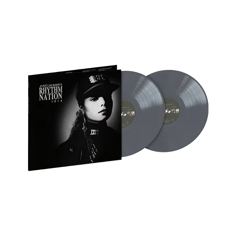 Janet Jackson - "Rhythm Nation" Silver 2LP Vinyl