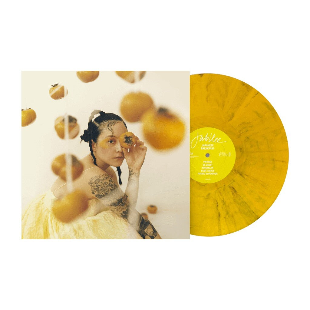 Japanese Breakfast - "Jubilee" Limited Edition Yellow & Black Swirl