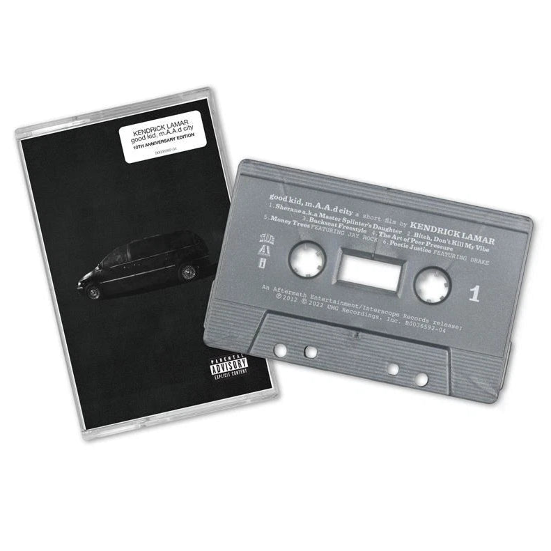 Kendrick Lamar: good Kid, M.A.A.D City Cassette