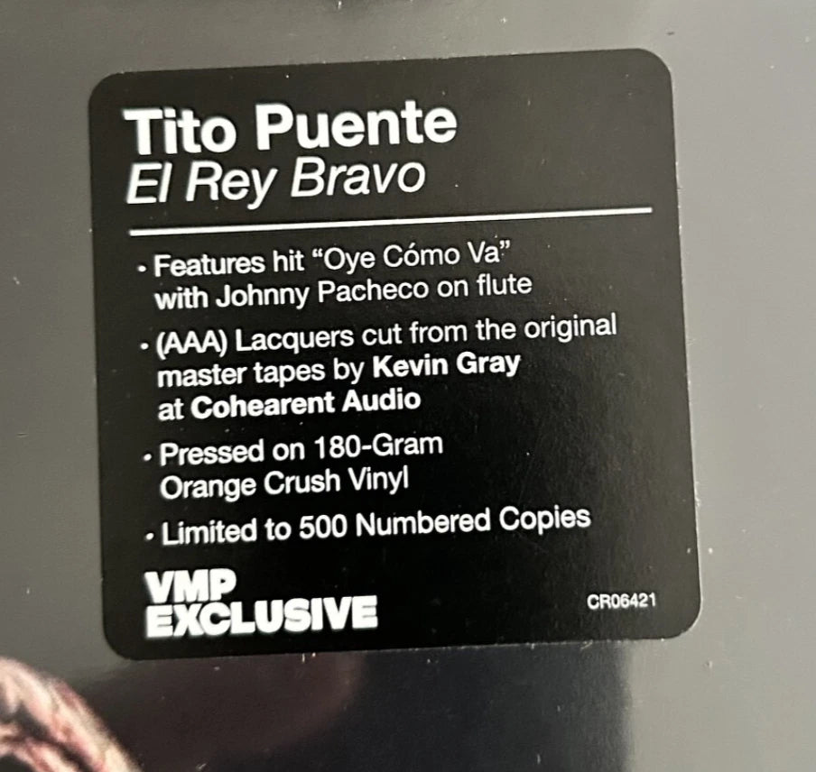 Tito Puente - El Rey Bravo (VMP exclusive, Orange Crush)