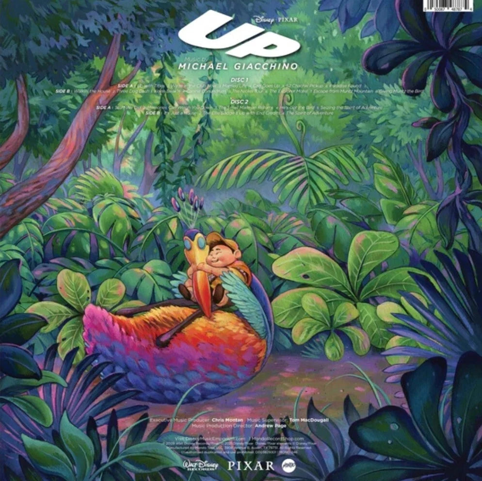 UP Michael Giacchino  2LP Original Motion Picture Soundtrack Blue Vinyl