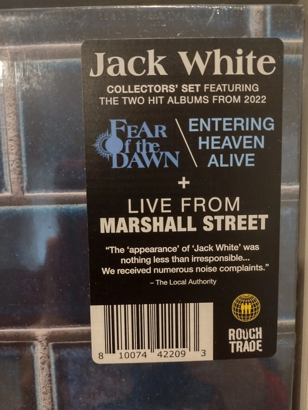 Jack White - Fear of The Dawn / Entering Heaven Alive / Live from Marshall St (2022 Collectors' Set 3LP Box Set)