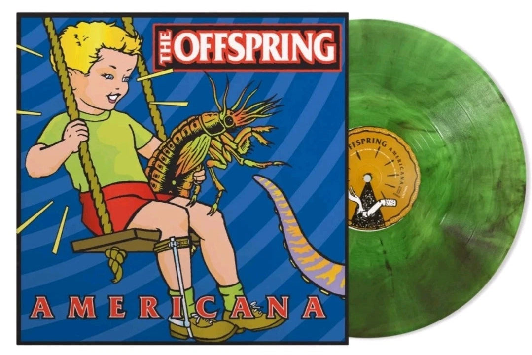 THE OFFSPRING Americana Green Smoke Vinyl LP /500