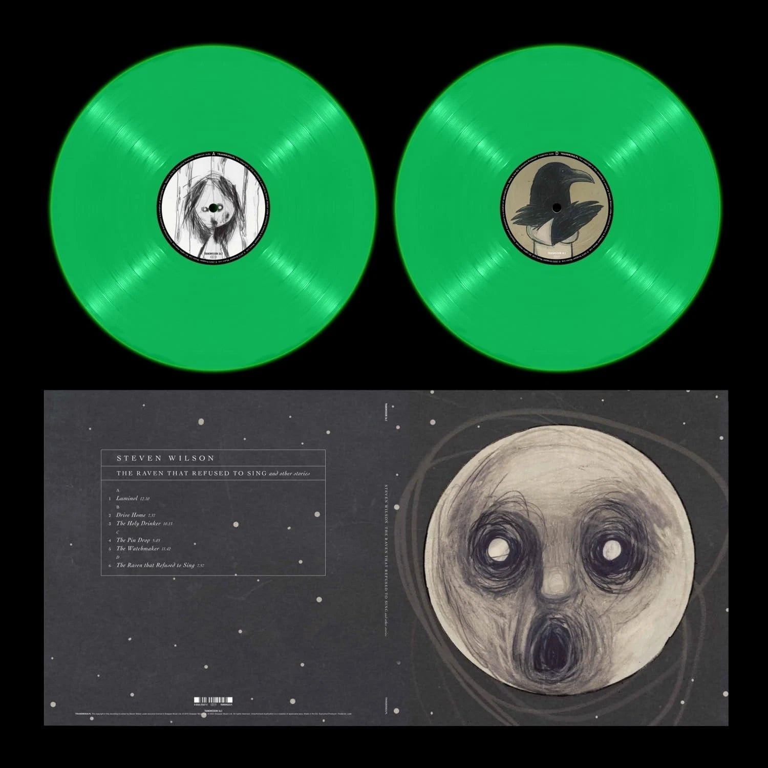 Steven Wilson The Raven That Refused To Sing 10th Anniversary Luminous Vinyl Editoin