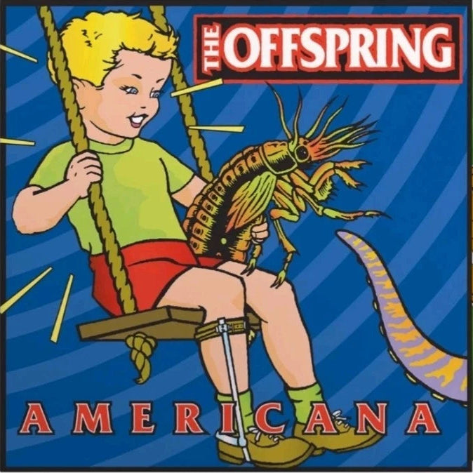 THE OFFSPRING Americana Green Smoke Vinyl LP /500