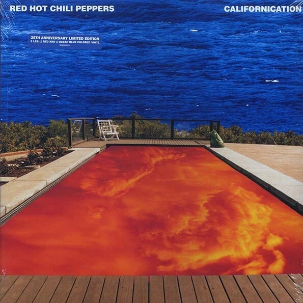 Red Hot Chili Peppers Californication Red & Ocean Blue Vinyl Edition