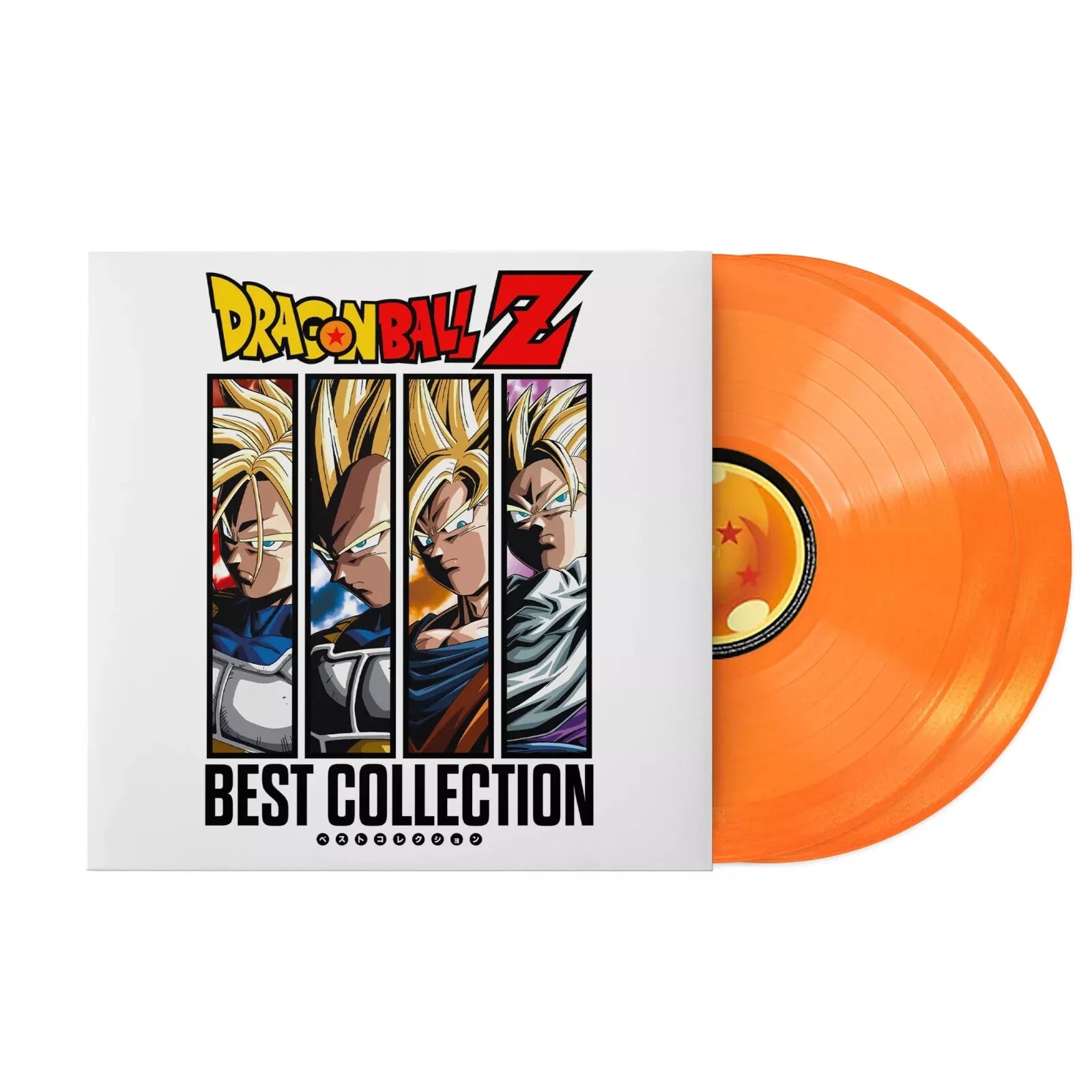 Dragon Ball Z Best Collection Vinyl Record Soundtrack LP 2 Limited Orange Anime
